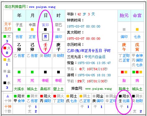 本命五行查詢|免費生辰八字五行屬性查詢、算命、分析命盤喜用神、喜忌